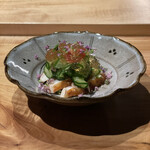 焼き鳥 とりら - 胸たたきポン酢ジュレ