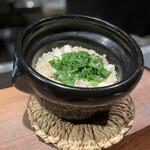 お料理 うち山 - 鯛の土鍋飯