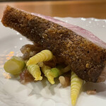 f - キジハタと根曲竹