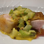 f - 高原比内地鶏腿と胸の炭焼き