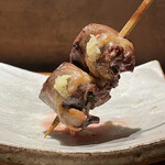 炭焼 おかげさん - ハツ元包みハツ