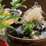 炭焼 おかげさん - 惣菜四点盛り