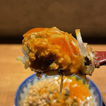 炭焼 おかげさん - 鳥そぼろ丼