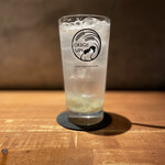 炭焼 おかげさん - 柚子レモンサワー