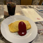 オムライス屋 きいろ - つつむオムライス 500円