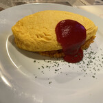 オムライス屋 きいろ - のせるオムライス  ライス少なめ 450円