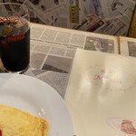 オムライス屋 きいろ - アイスコーヒー