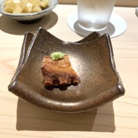 鮨 西崎 - タコの柔らか煮