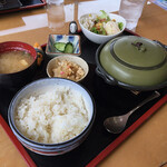 Tennen Onsen Kirara - デミグラス煮込みハンバーグセット 1180円