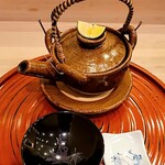 馬車道 大かわ - 取皿？の紅葉が！