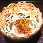 ぬま田 - ワタリガニ金時草、菊