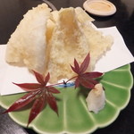 寿司割烹　魚徳 - きすの天ぷら