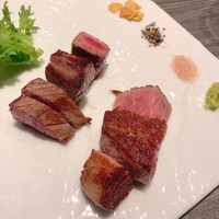 鉄板焼katakago - A5和牛ステーキ