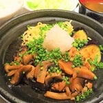 Muku - ランチ　和風きのこハンバーグ定食