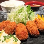 Muku - ランチ　カキフライ定食