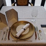 シャトー　ラ・パルム・ドール - テーブルセットアップ状況