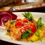 Barchetta - チェリートマトとモッツァレラチーズのリゾット