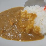 こうや食堂 - 半カレーライスをアップw