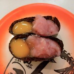 回転寿司すノ家 - うずら鉄火