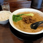 札幌ラーメン - 担々麺（小ライス付き）