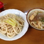 柳原うどん - 肉玉つけうどん
                                450円