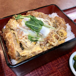 Sobadokoro Fukushimaya - かつ丼