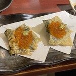 天ぷらとワイン大塩 - いくらカナッペ