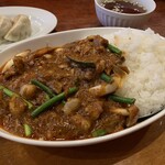 龍影 - 鶏肉スパイシーカレー…税込850