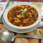 Shisen Saien - マーボー豆腐普通味小盆：普通のマーボは辛く無い