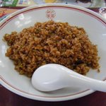 Shisen Saien - 香港炒飯大盛：具；ｶｼｭｰﾅｯﾂ、ｴﾋﾞ、ﾈｷﾞﾒｲﾝ。1合位