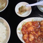 Chuuka Ryouri Banri - 芝海老のチリソース定食