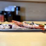 魚の松本 - 本日のおつくりDX定食のおつくり