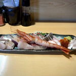 魚の松本 - 本日のおつくりDX定食のおつくり