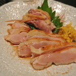 比内地鶏のたたき