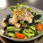 かおりひめ - 海鮮あられ海苔サラダ 790円