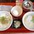 なか卯 - 料理写真:明太子たまかけ朝食(並盛・味噌汁から(温)小うどんに変更/560円)』