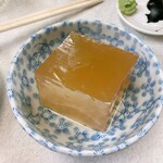 ゆたか食堂 - クエの煮凍り