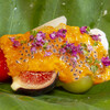 Ogitani - 料理写真:天然車エビとかぶらアイコトマト、ビオレソリエス、シャインマスカット黄味酢ゼリーがけ