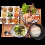 Samgyeopsal lunch set