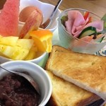 あんじゅ - 相変わらず豪華なモーニング