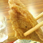 愛南 市場食堂 - 揚げ立ちのじゃこてん。