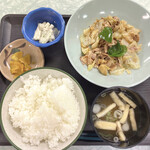 まりも食堂 - 本日の定食〖回鍋肉定食〗