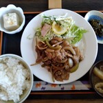 国八食堂 - しょうが焼定食