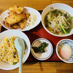 Daiki - B炒飯定食 900円