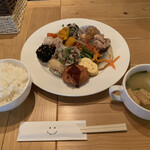 cafeスマイル工場 - プレート定食