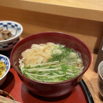 一一 - 水菜のハリハリ稲庭うどん