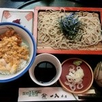 一八本店 - ざるヒレカツセット　800円