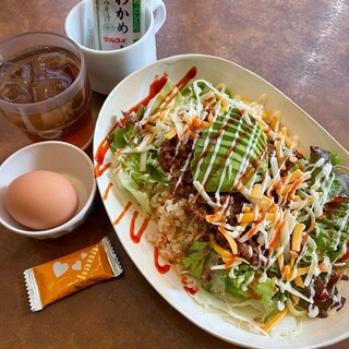 ⭐️Brown rice lunch plate ALL 800 yen⭐️Free drink included!