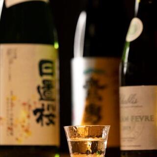 We have a wide selection of carefully selected sake that even connoisseurs will appreciate. There are also pairings that suit your preference.