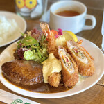 洋食むーしゃむーしゃ - Bランチ¥1480